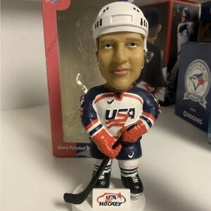 Chris Drury USA Hockey Bobblehead 2002 Olympics With Box